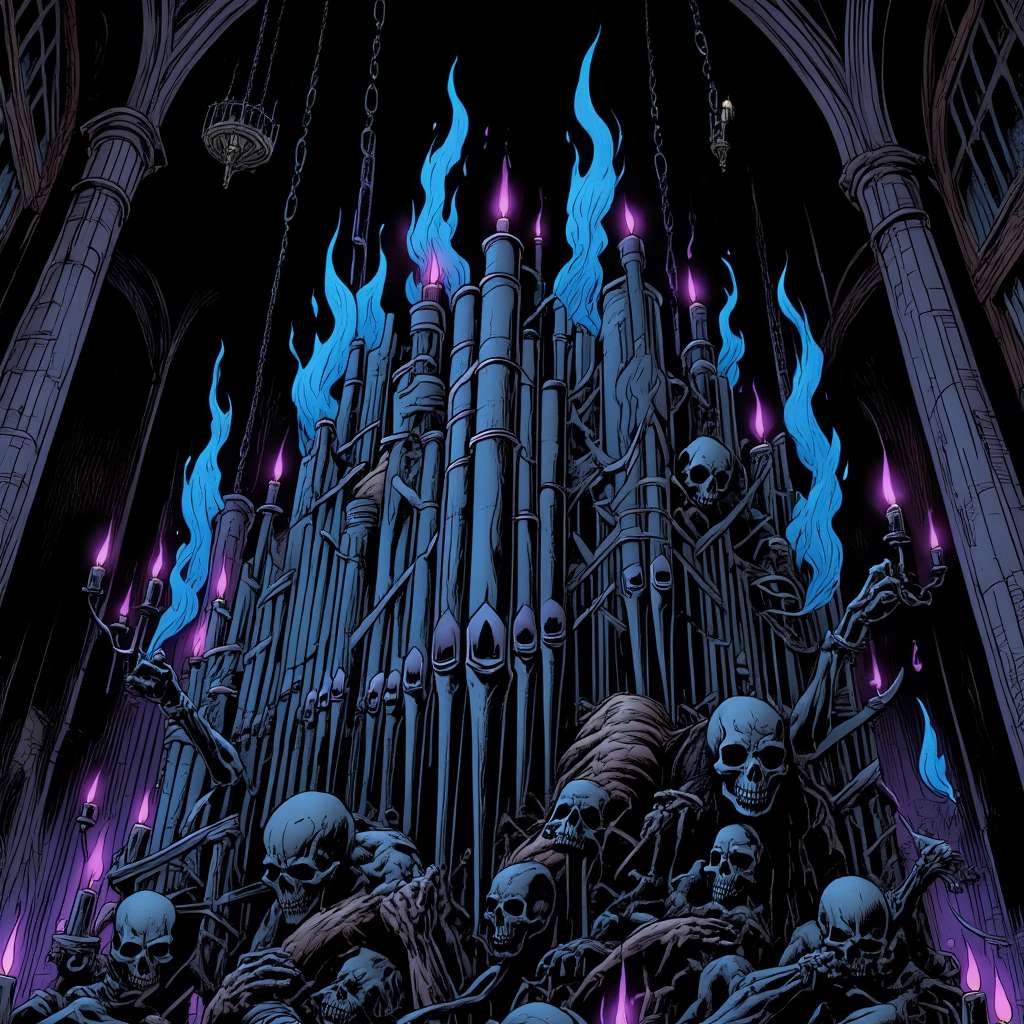 Bone Cathedral: Kein Licht, nur Schatten – und Klang.