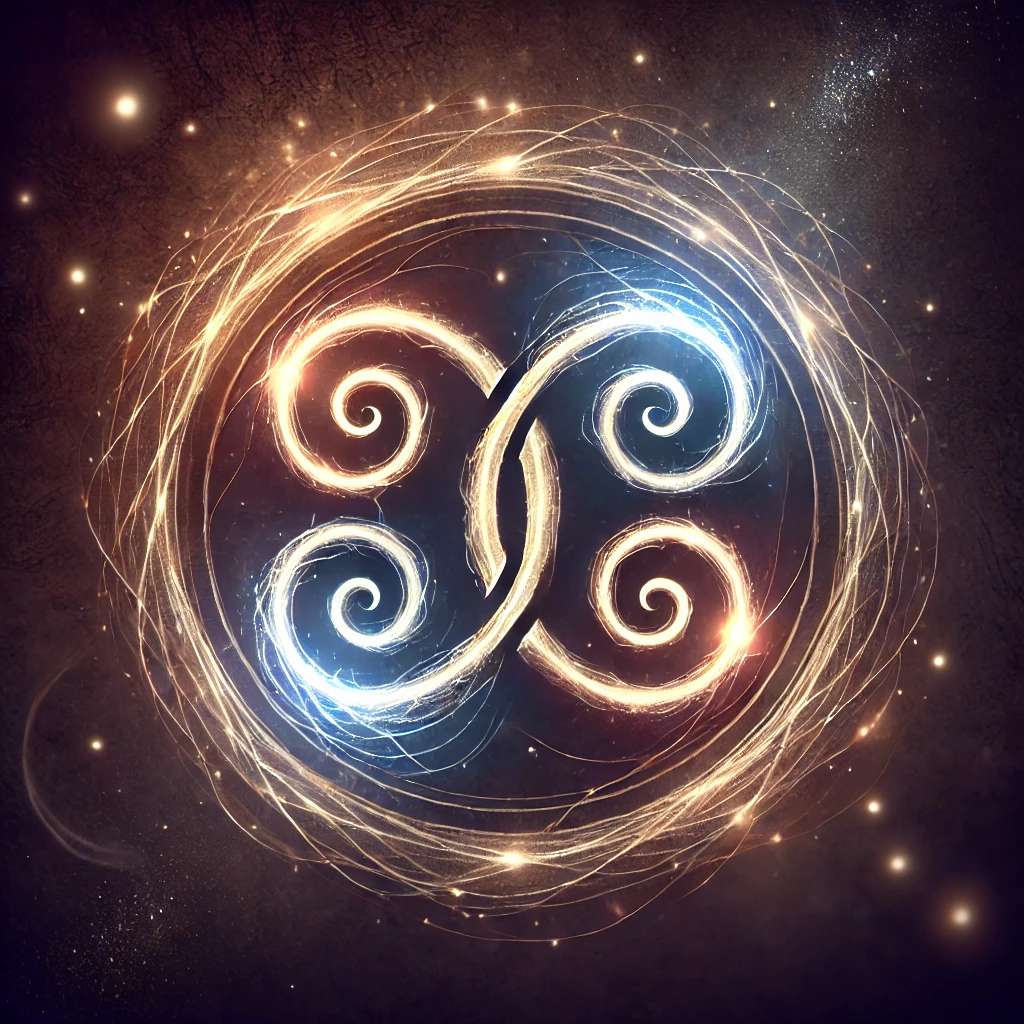 Sylphar - der Zwillingssturm. Das Sternzeichen der Wandels. Entspricht im irdischen Horoskop dem Sternzeichen Zwillinge.