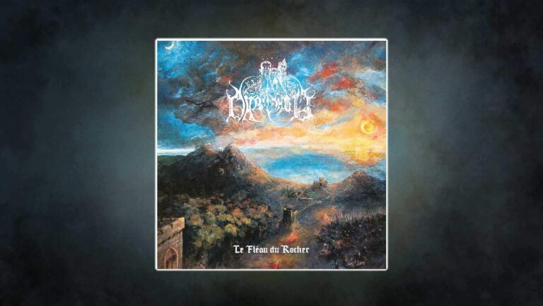 Darkenhöld - Le Fléau Du Rocher das Albumcover des Dlackmetal Albums