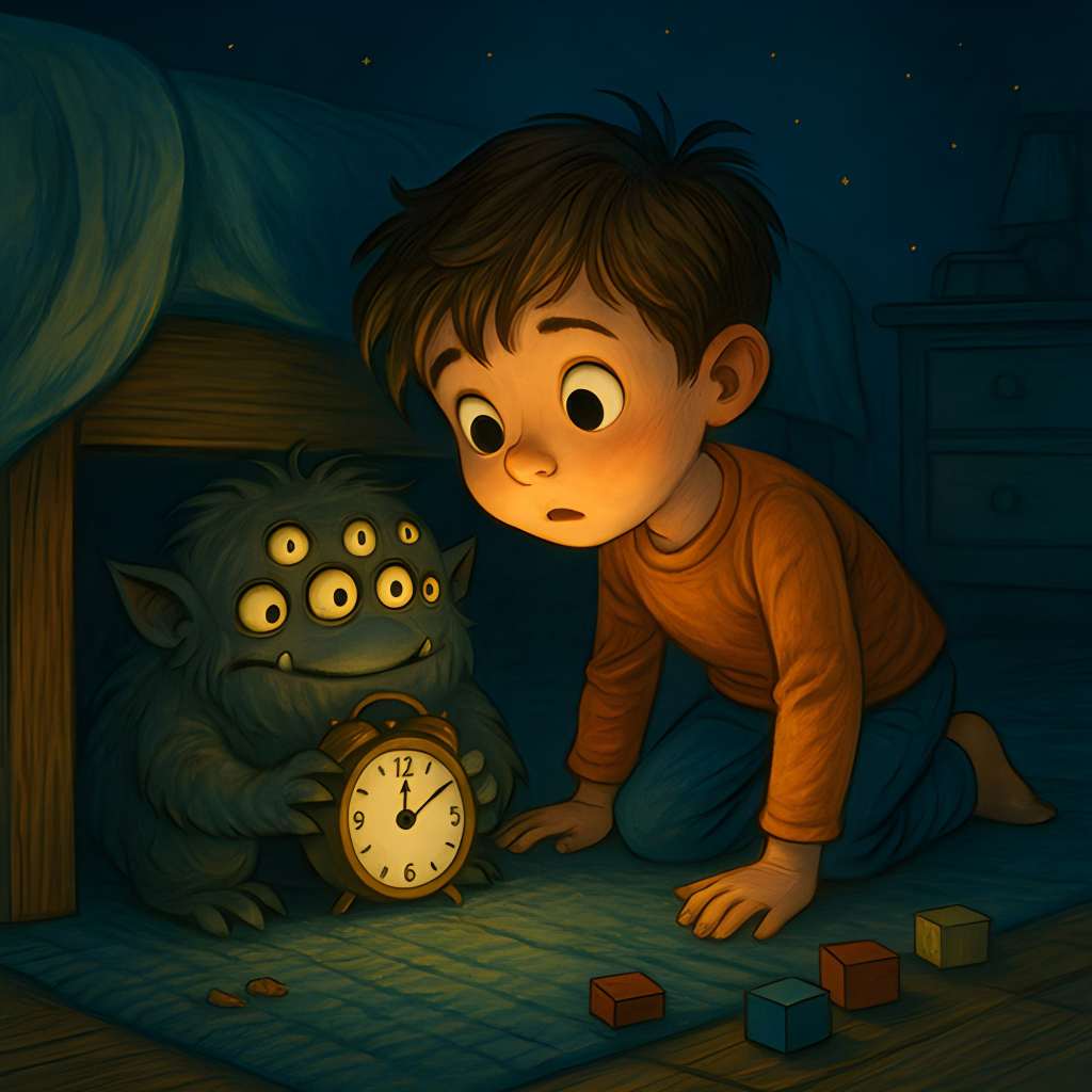 Der Zeitfresser unter dem Bett - Fantasy für Kinder
