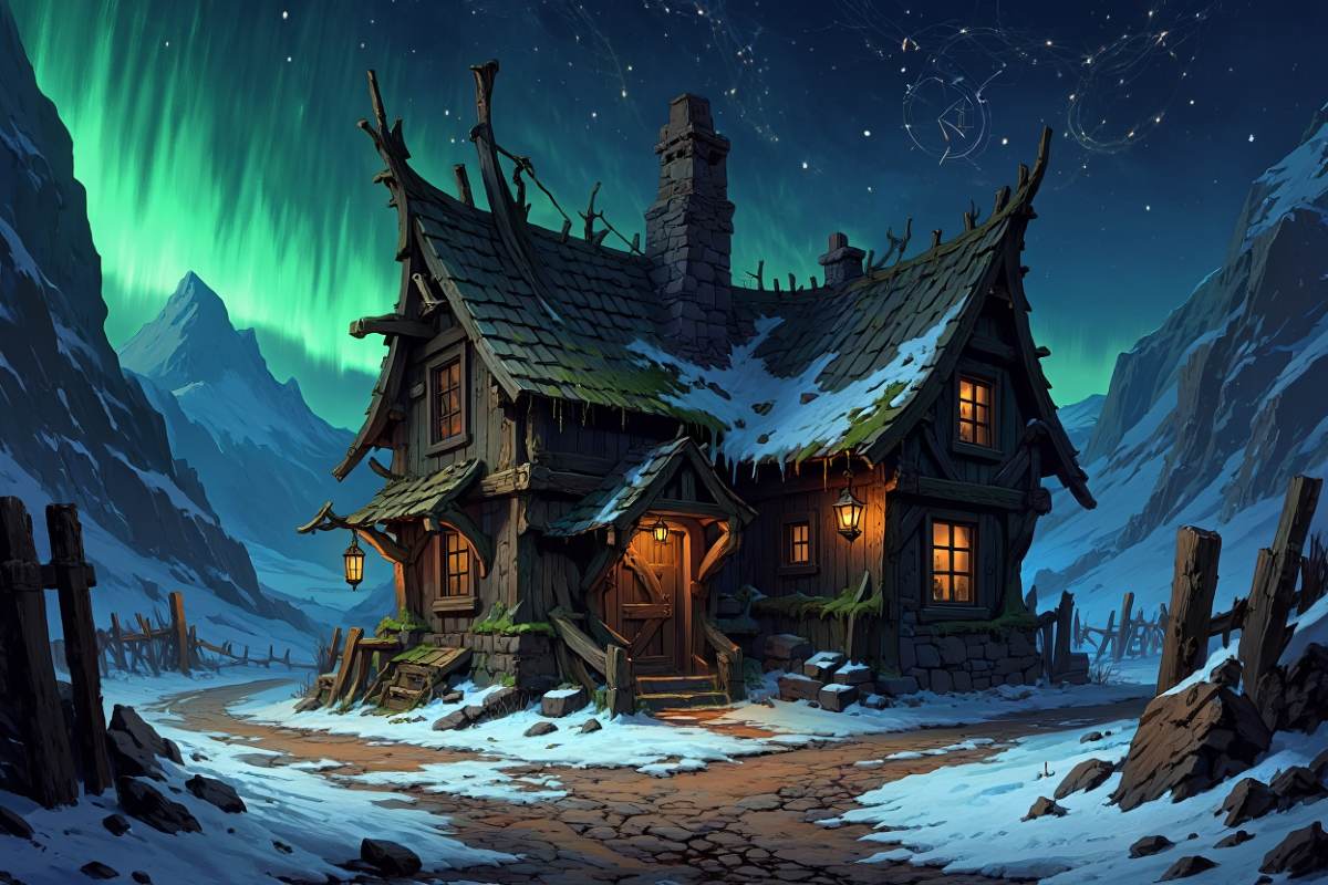 Die Legenden von Serathis: Das legendäre Wirtshaus an der Wegkreuzung.