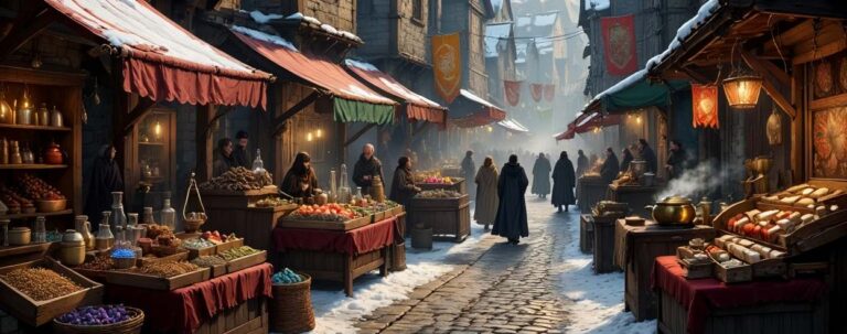 Wie eine Oase kostbarer Schätze: Der Dymeworth-Markt