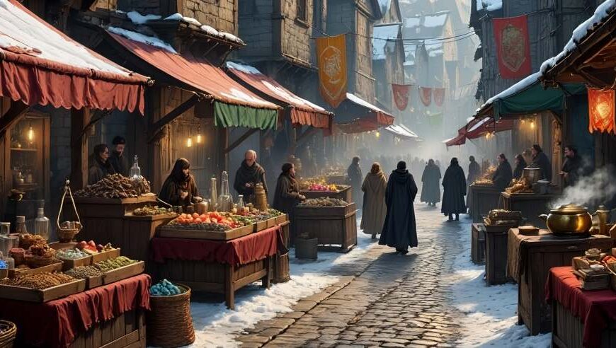 Wie eine Oase kostbarer Schätze: Der Dymeworth-Markt