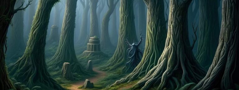 Ein sagenhafter Ort: Die Grauen Wälder von Valenthra