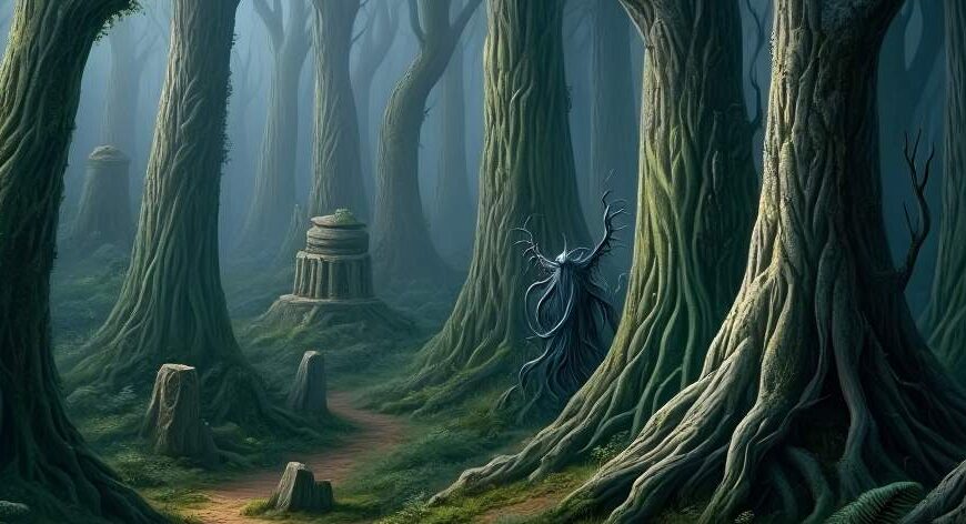 Ein sagenhafter Ort: Die Grauen Wälder von Valenthra