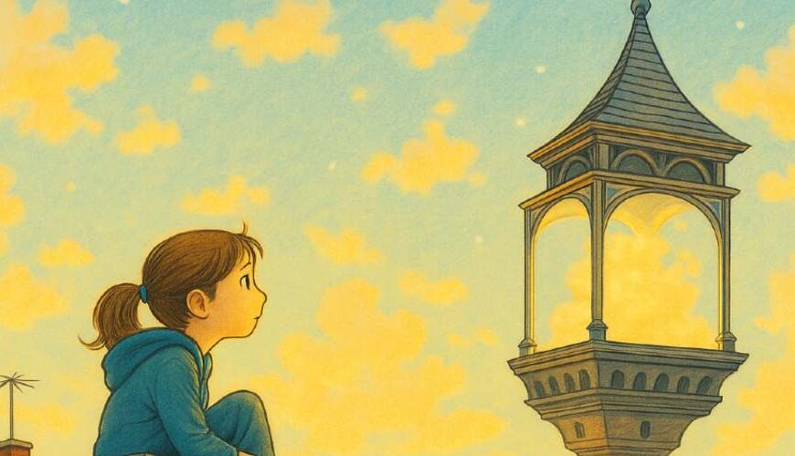 Die Wolkenfängerin von Turm 9 - Eine Fantasygeschichte für Kinder