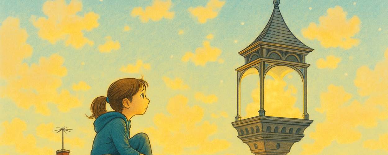 Die Wolkenfängerin von Turm 9 - Eine Fantasygeschichte für Kinder