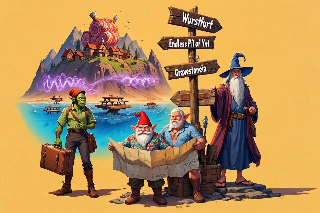 Dungeons & Dragons: Ein Reiseführer entlang der Schwertküste.. Der Magier schaut noch etwas skeptisch.