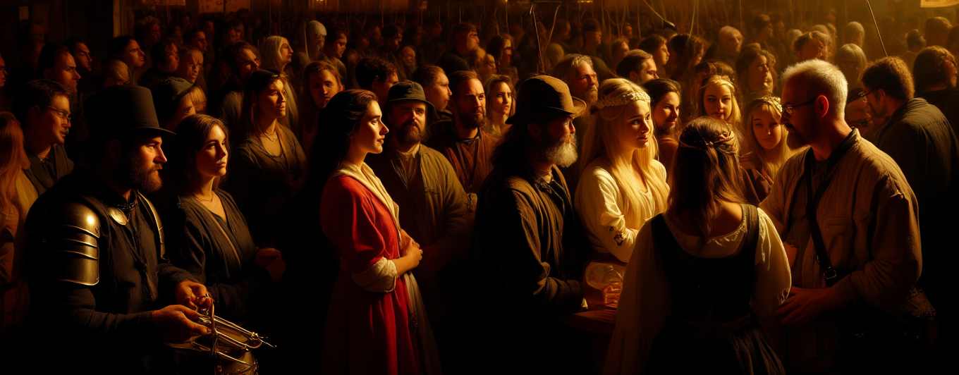 Mittelaltermärkte, LARP Events, Fantasy Cons, Konzerte oder sonstige Fantasy Veranstaltungen.