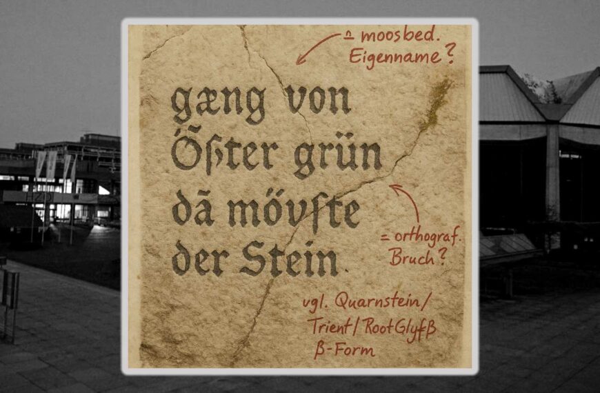 Die Spur der Mooslinge (Folge 2): Die rätselhafte Inschrift und ein verschwundener Professor