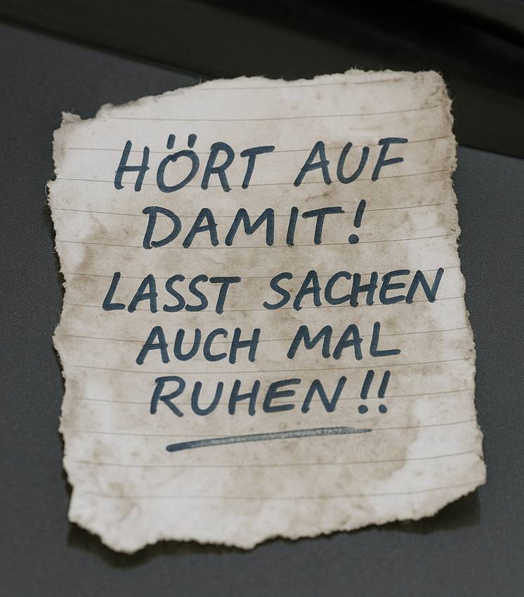 Warnt uns jemand vor den Mooslingen? Eine äußerst beunruhigende Notiz!