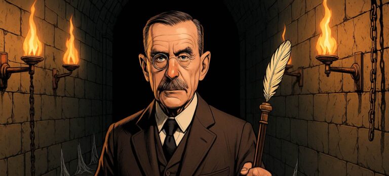 Thomas Mann quält uns aus dem Zwischenreich der Nebensätze