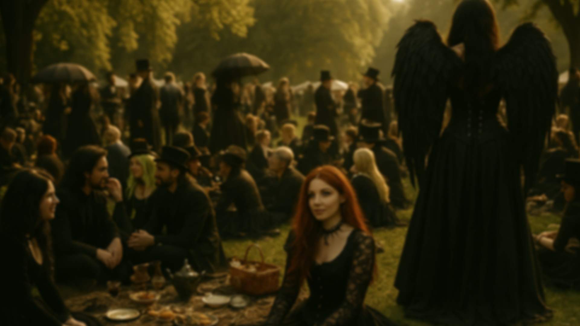 Wave Gotik Treffen in leipzig: Das WGT ist das Treffen der Schwarzen Szene schlechthin.