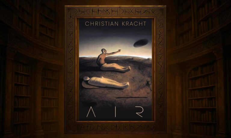 Christian Kracht: Air - fantastische Sprache aber nur sehr wenig Lesenswertes. Hier wird das Cover des Romans dargestellt.
