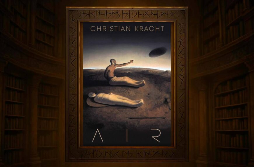 Christian Kracht: Air - fantastische Sprache aber nur sehr wenig Lesenswertes. Hier wird das Cover des Romans dargestellt.