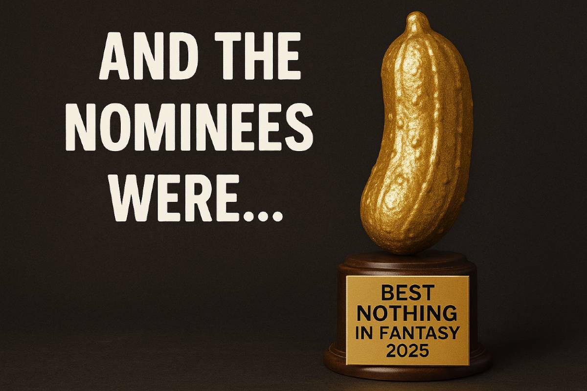 Bild: Das Logo der Critics Choice Super Awards in der sehr leeren Kategorie Fantasy