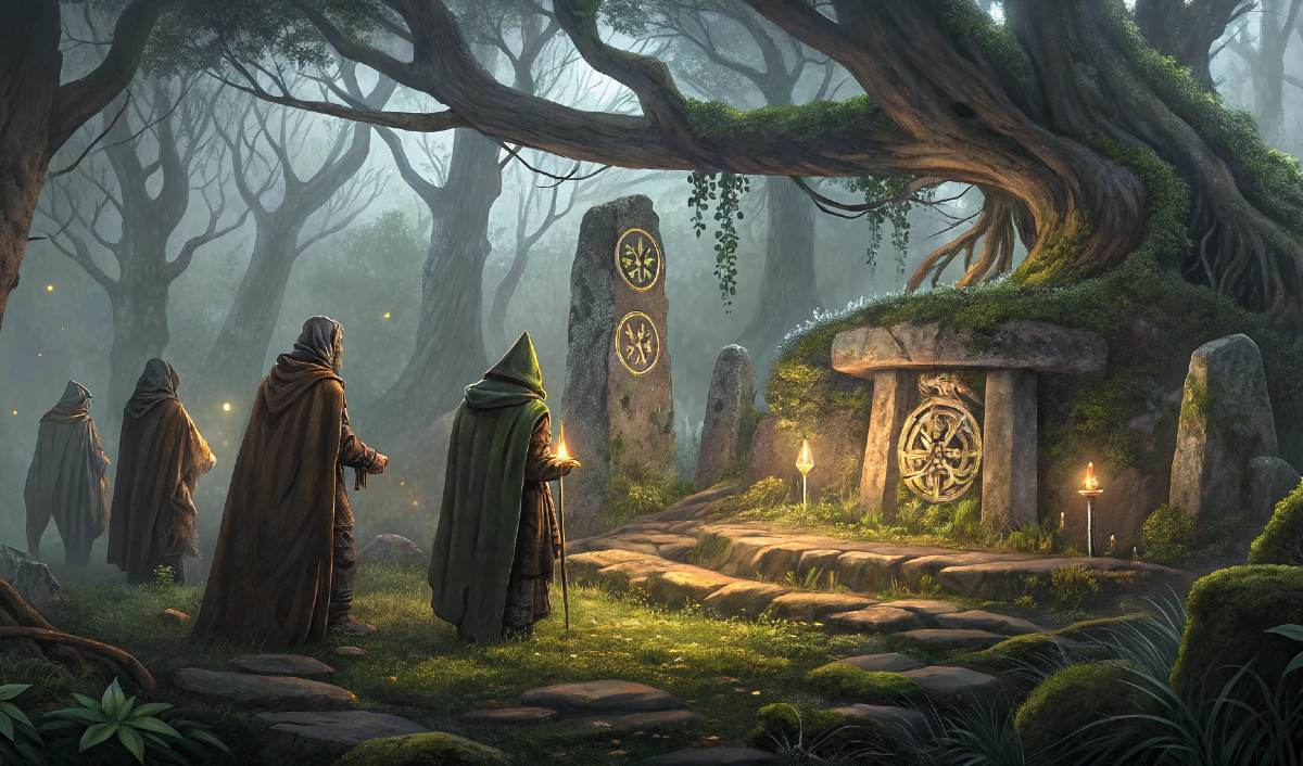 Die Legenden von Serathis: Die Vyrdenseher sind ein rätselhafter Orden aus Serathis, der Pflanzen nicht nutzt, sondern mit ihnen spricht.