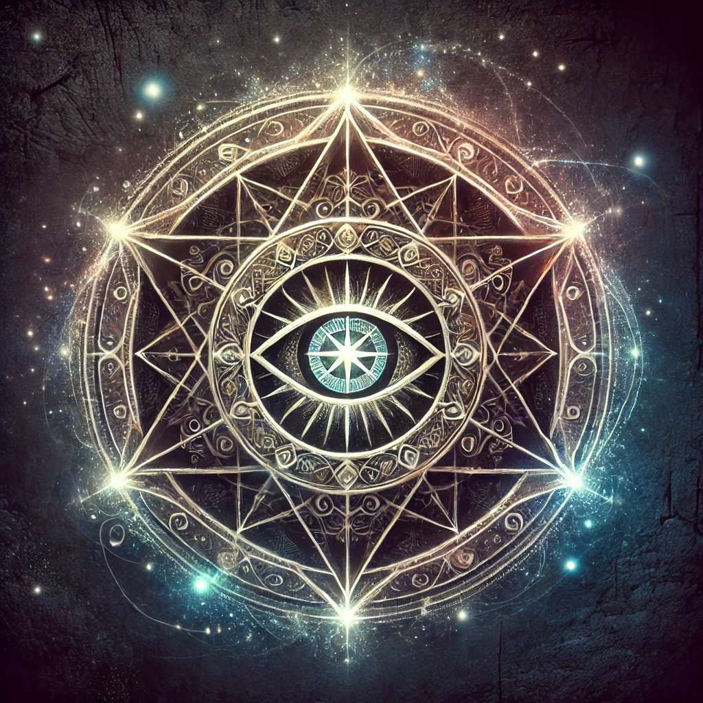 Mirvalis - der gewundene Flussdrache. Das Sternzeichen der Träume. Entspricht im irdischen Horoskop dem Sternzeichen Fische.