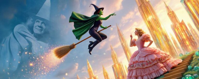 Ein Bild aus dem neuen Film Wicked: For Good. Der zweite Teil des Fantasy Musicals mit Ariana Grande