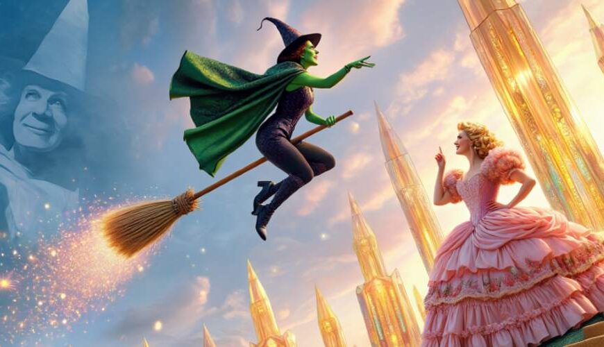 Ein Bild aus dem neuen Film Wicked: For Good. Der zweite Teil des Fantasy Musicals mit Ariana Grande