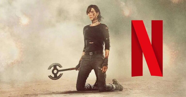 Charlize Theron mit Axt, Uma Thurman mit Katana – Fantasy-Blockbuster-Standoff im düsteren Look für The Old Guard 2
