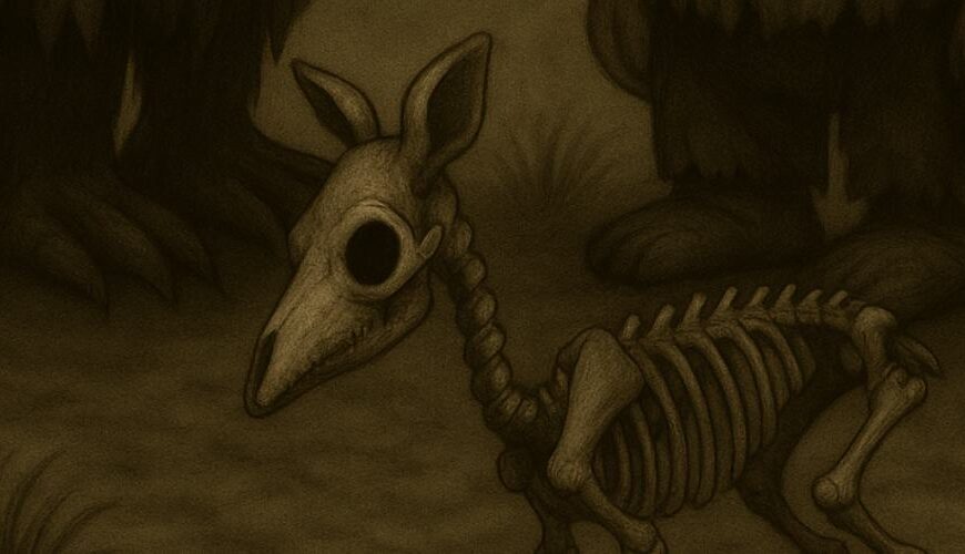 Ein Reh ohne Fell? Grabhold hat eine Theorie. Und Crowbah… leider keine Geduld.