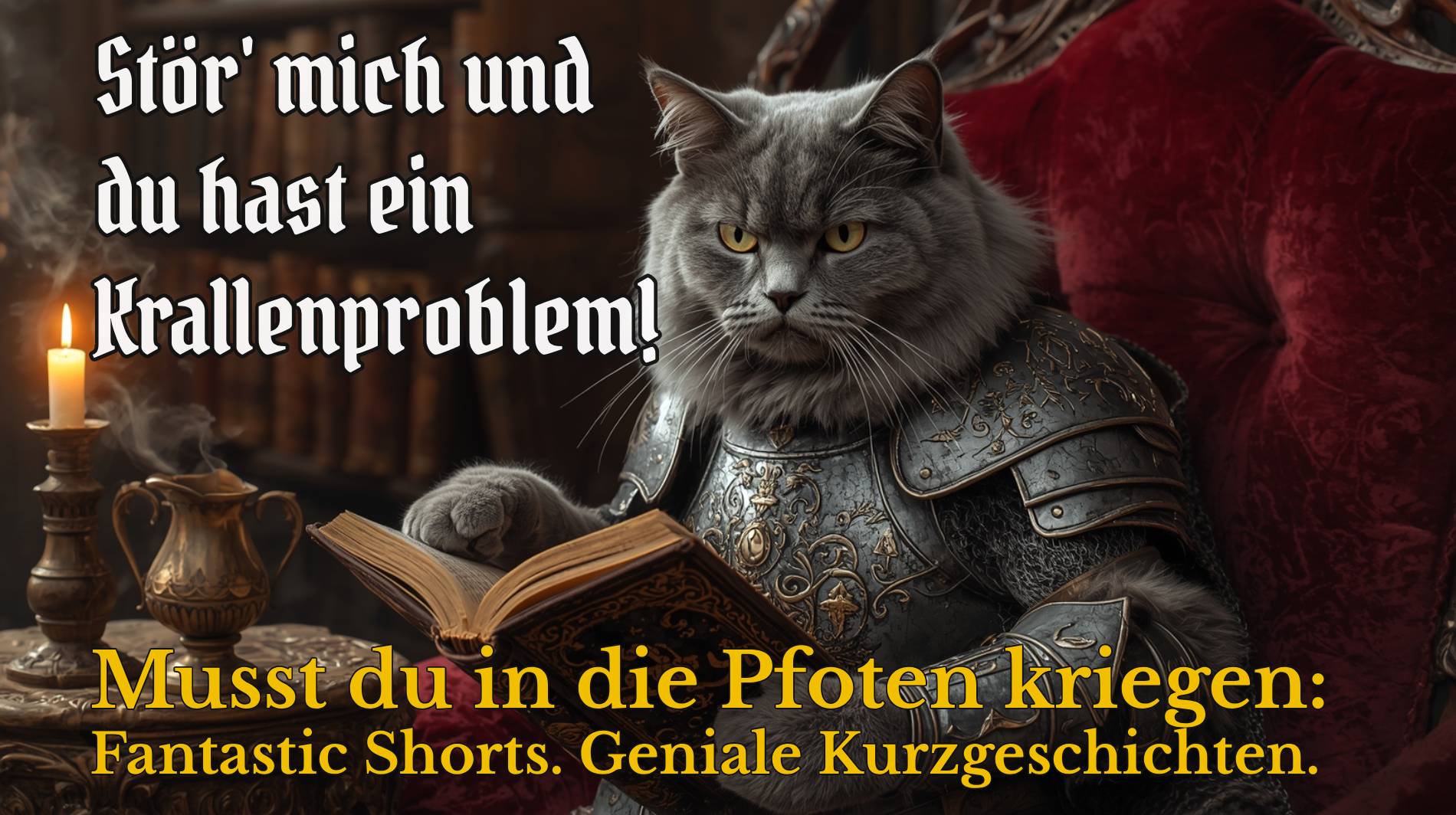 Fantasy-Banner mit leuchtender Sternengöttin und goldenem Button – Aufruf zur Zukunftsdeutung mit Elyras Sternenorakel