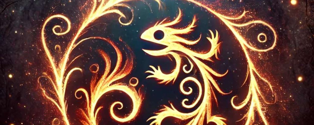 Orakelzeichen: Inferis steht für das ungezähmte Feuer des Anfangs. Als eines der impulsivsten Zeichen im Serathianischen Himmelskreis wird es mit hitzigen Entscheidungen, schnellem Aufbruch und kämpferischer Klarheit verbunden.