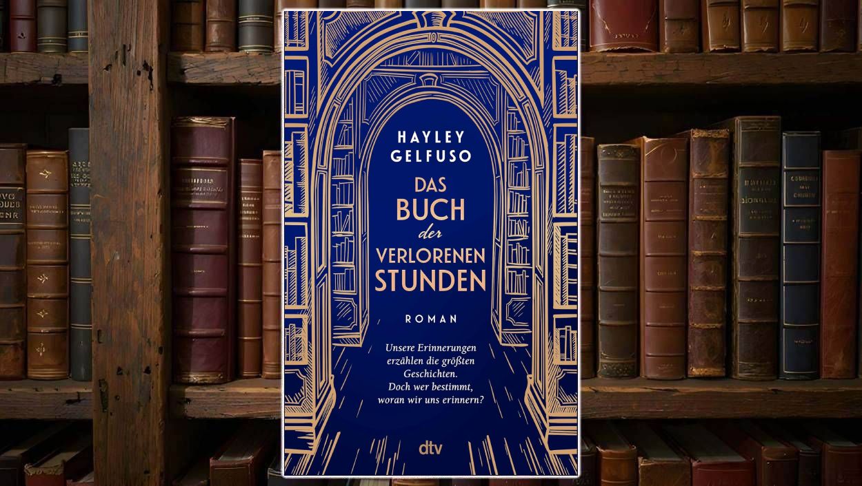 Cover von Queen of the Dead: großer gelber Vollmond vor dunkelblauem Hintergrund, darum stilisierte Blumen und zwei türkisfarbene Bücher mit Totenkopf, unten ein türkisfarbener Grabstein mit Riss.