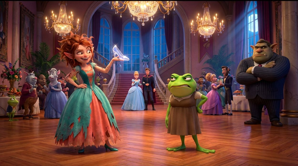 Mit Steps erzählt Netflix die Cinderella Geschichte aus Sicht der Stiefschwestern. Ali Wong und Stephanie Hsu sprechen Lilith und Margot. Wir zeigen, was der Fantasy Animationsfilm wirklich verspricht.