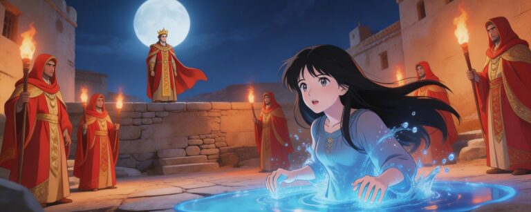 Heldin aus Red River wird durch magisches Wasser in eine antike Fantasywelt gezogen.