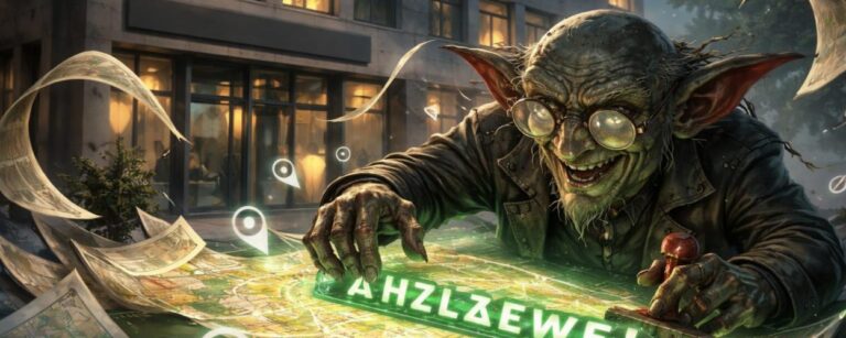 Eierklaus vom Eierhaus: Wie finstere Mächte bei Google Maps die CDU umbenennen