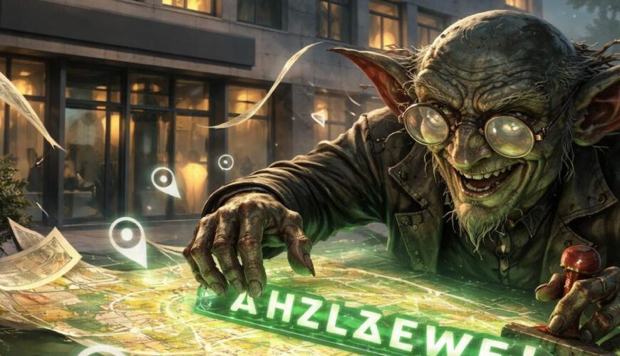 Eierklaus vom Eierhaus: Wie finstere Mächte bei Google Maps die CDU umbenennen