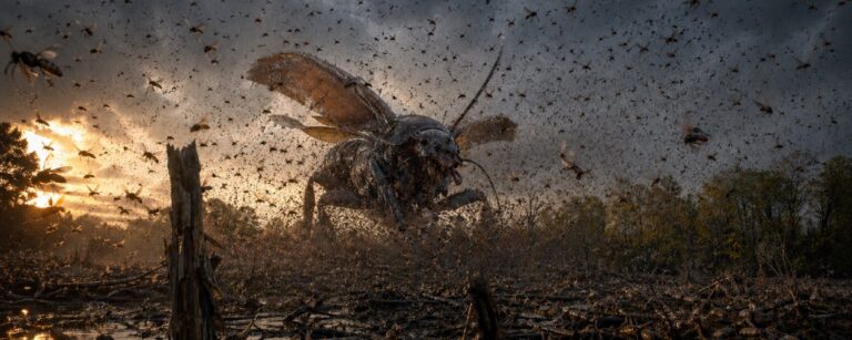 Im Hessischen Ried beginnt der Massenflug der Maikäfer. Wir zeigen das Naturspektakel als apokalyptisches Insektenszenario zwischen Naturfotografie und Untergangsahnung.