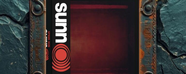 Albumcover von sunn O))) – sunn O))): abstrakte Rothko-Farbflächen in dunklen, glühenden Tönen mit meditativer Tiefenwirkung.