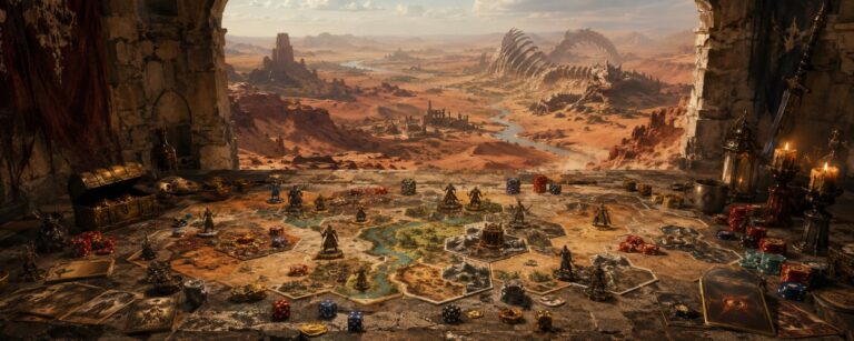Dragons Down: Eastern Reaches erweitert das Western-Fantasy-Sandbox-Brettspiel um neue Gebiete, Monster, Klassen, Zauber, Schätze und Koop-Modi.
