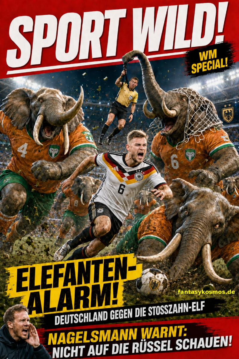 The Daily Meme #152 - WM 2026 Special: Deutschland gegen Elfenbeinküste. Elefanten-Alarm!