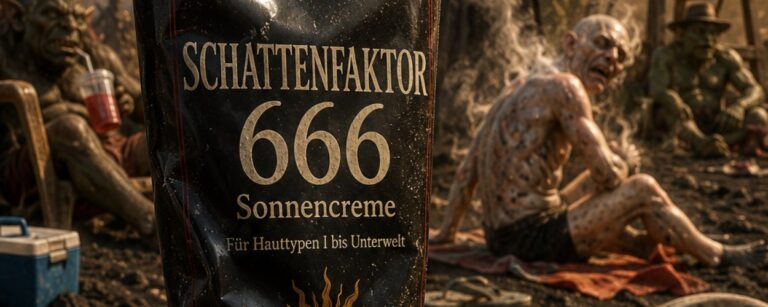 The Daily Meme #156 – Schattenfaktor 666: Sonnencreme für Hauttypen I bis Unterwelt
