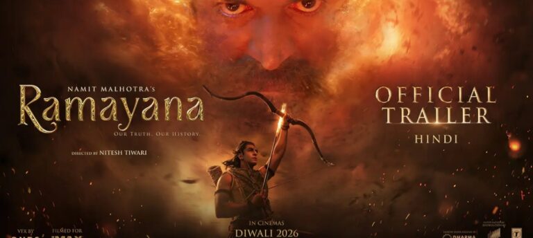 Der erste Ramayana-Trailer zeigt Rama, Ravana und Hanuman im Krieg der Götter. Das zweiteilige Fantasy-Epos startet im November 2026.