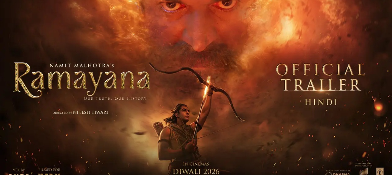 Der erste Ramayana-Trailer zeigt Rama, Ravana und Hanuman im Krieg der Götter. Das zweiteilige Fantasy-Epos startet im November 2026.