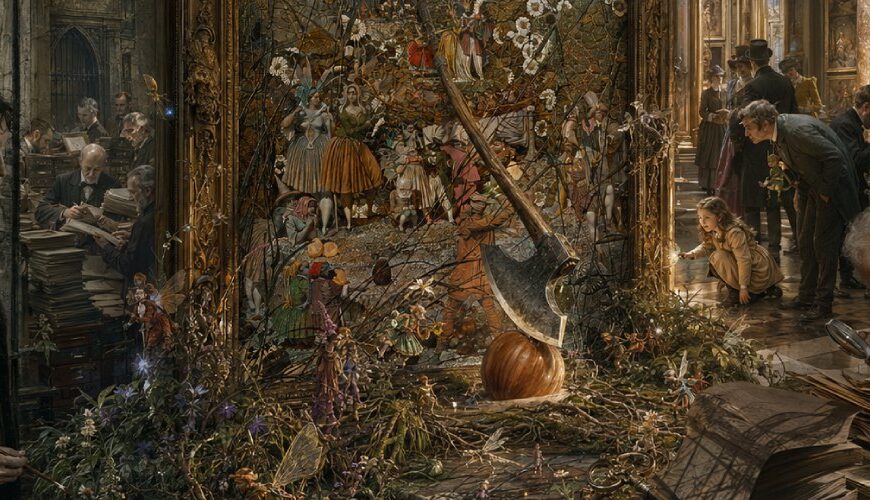 Richard Dadd malte neun Jahre an einem Axtschlag. Wie der viktorianische Fantasymaler hinter Psychiatrie, Verbrechen und Feenreich verschwand.