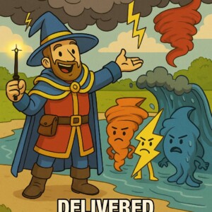 Wenn der Wetterzauber fehlschlägt: Der Magier hat Ärger mit den Elementen