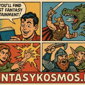 Helden. Magie. Drachen.
Und ein Typ mit Buch, der’s einfach kapiert hat:
Hier gibt’s das beste Fantasy-Entertainment. Punkt.